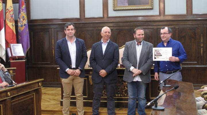 Entregados los premios del concurso de la 17� ruta de la tapa en primavera 2018-Viaje a la Alcarria