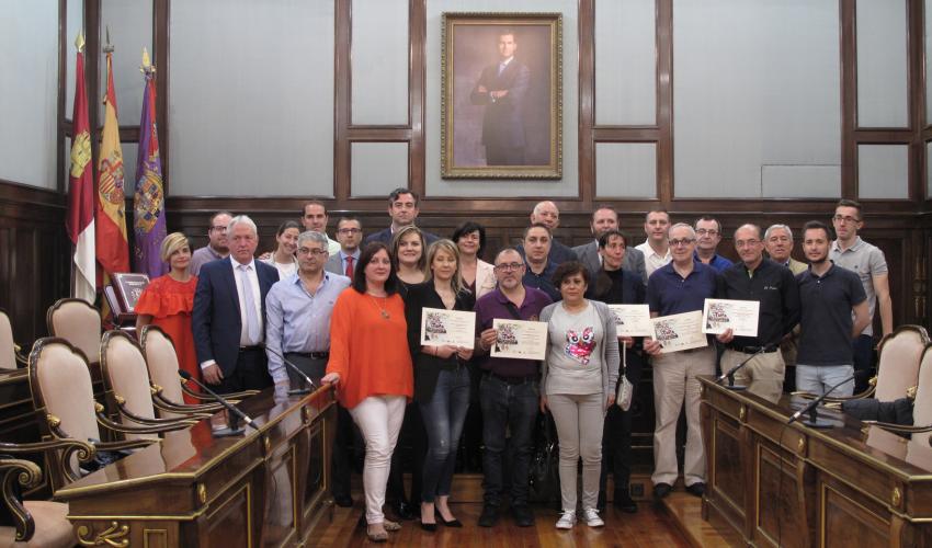 Entregados los premios del concurso de la 17� ruta de la tapa en primavera 2018-Viaje a la Alcarria