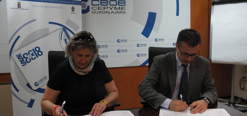 Los AMPAs Virgen de la Paz y Parque Vallejo de Alovera, se unen al proyecto &#x201Cde Socio a Socio” de CEOE-CEPYME Guadalajara