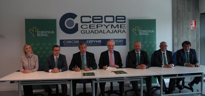 Eurocaja Rural habilita 60 millones de euros a las empresas y aut�nomos alcarre�os para financiar su actividad