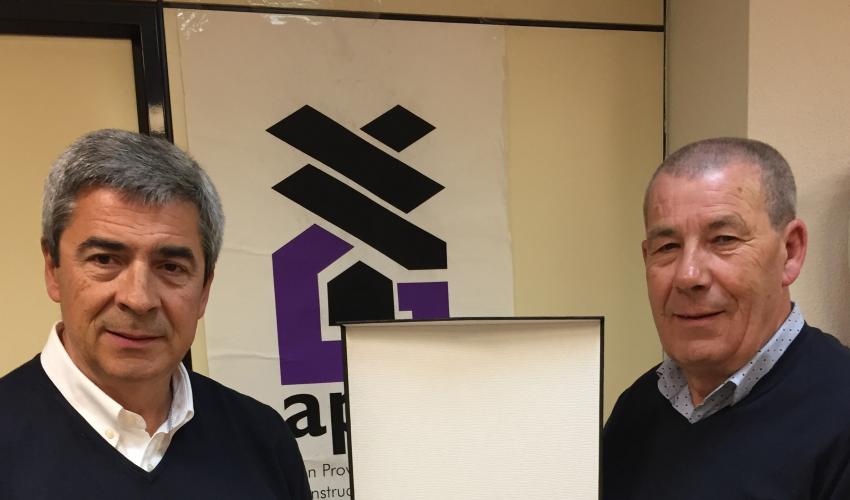 Emilio D�az, nuevo presidente de la Asociaci�n Provincial de Empresarios de la Construcci�n de Guadalajara (APEC)