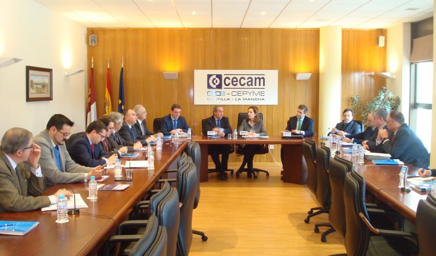 La Junta Directiva de CECAM traslada a la secretaria general de CEOE las preocupaciones de los empresarios de Castilla-La Mancha