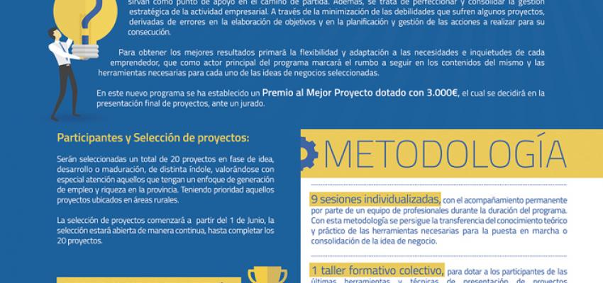 3.000 euros al mejor proyecto participante del programa de apoyo a emprendedores de la provincia, impulsado por CEOE-CEPYME Guadalajara