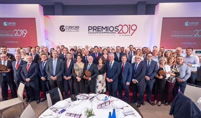 CEOE-CEPYME Guadalajara entrega sus Premios Excelencia Empresarial 2019 durante la noche de “La Econom�a Alcarre�a”