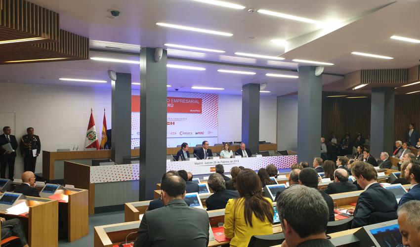 ‘Guadalajara Empresarial’ asiste a un encuentro con el presidente de la rep�blica del Per�, Mart�n Vizcarra