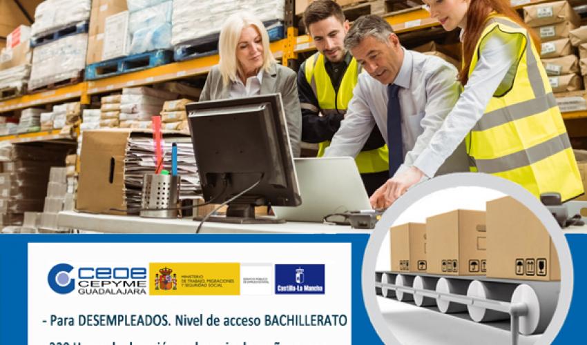 �ltimas plazas para el curso de Organizaci�n y gesti�n de almacenes de CEOE-CEPYME Guadalajara