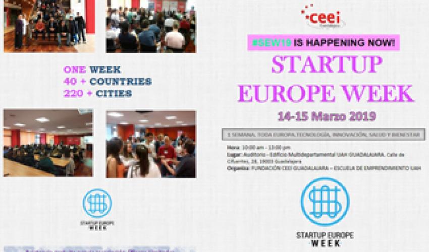 El CEEI de Guadalajara acoger� de nuevo la Startup Europe Week los pr�ximos 14 y 15 de marzo 