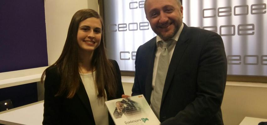 ‘Guadalajara Empresarial’ se re�ne con el embajador de Georgia en Espa�a, Ilia Giorgadze