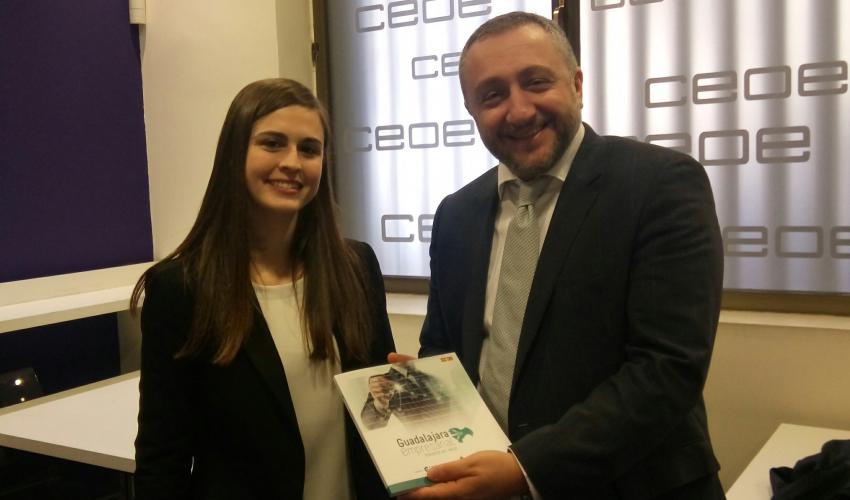 ‘Guadalajara Empresarial’ se re�ne con el embajador de Georgia en Espa�a, Ilia Giorgadze