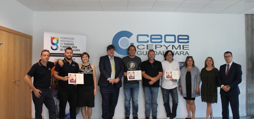 Entregados los premios del Marat�n de pinchos de la Federaci�n provincial de Turismo y Hosteler�a de Guadalajara
