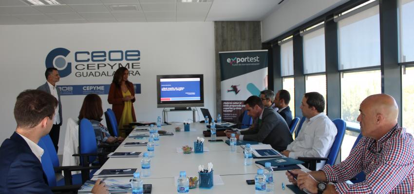Empresarios de Guadalajara se informan sobre los medios de cobro y pago internacionales en una nueva jornada de comercio exterior organizada por CEOE-CEPYME Guadalajara