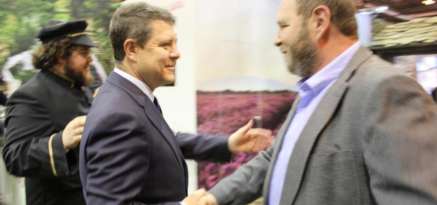 La Federaci�n provincial de Turismo de Guadalajara promociona en FITUR los encantos de la provincia 