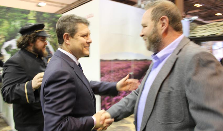 La Federaci�n provincial de Turismo de Guadalajara promociona en FITUR los encantos de la provincia 