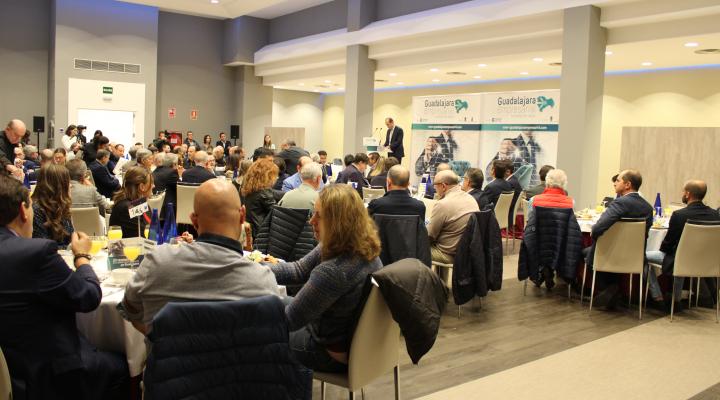 Juan Mar�a Nin G�nova cierra el ciclo de desayunos econ�micos de ‘Guadalajara Empresarial’ 2019 con aforo completo
