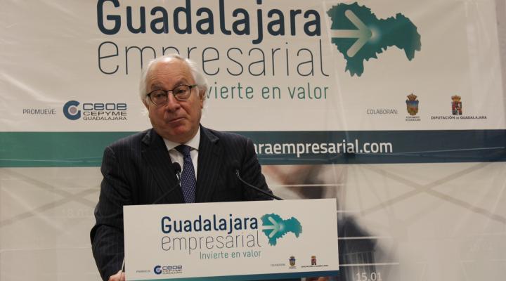 Juan Mar�a Nin G�nova cierra el ciclo de desayunos econ�micos de ‘Guadalajara Empresarial’ 2019 con aforo completo