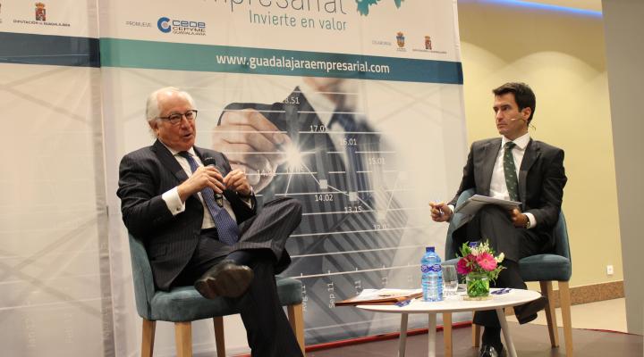 Juan Mar�a Nin G�nova cierra el ciclo de desayunos econ�micos de ‘Guadalajara Empresarial’ 2019 con aforo completo