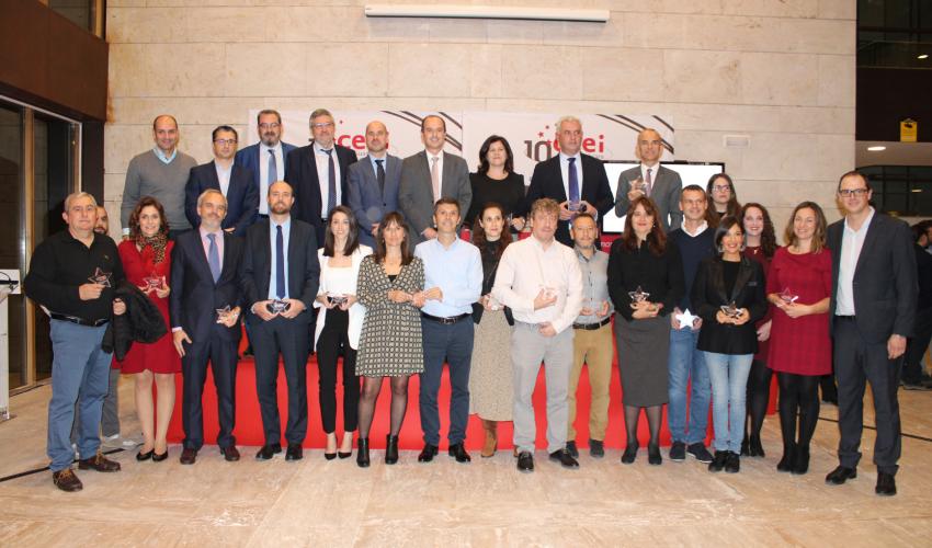 Reencuentros y reconocimientos en la gran noche del 10 aniversario del CEEI de Guadalajara