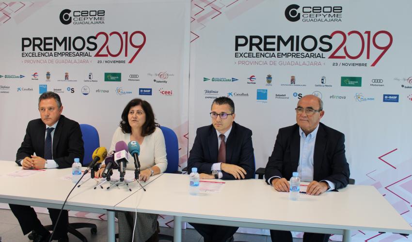 Finca R�o Negro, empresa del a�o de los premios excelencia empresarial 2019 de CEOE-CEPYME Guadalajara