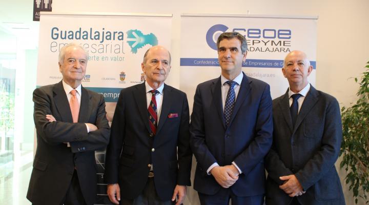 Carlos Rodr�guez Braun inaugura el ciclo de desayunos econ�micos de ‘Guadalajara Empresarial’ con aforo completo