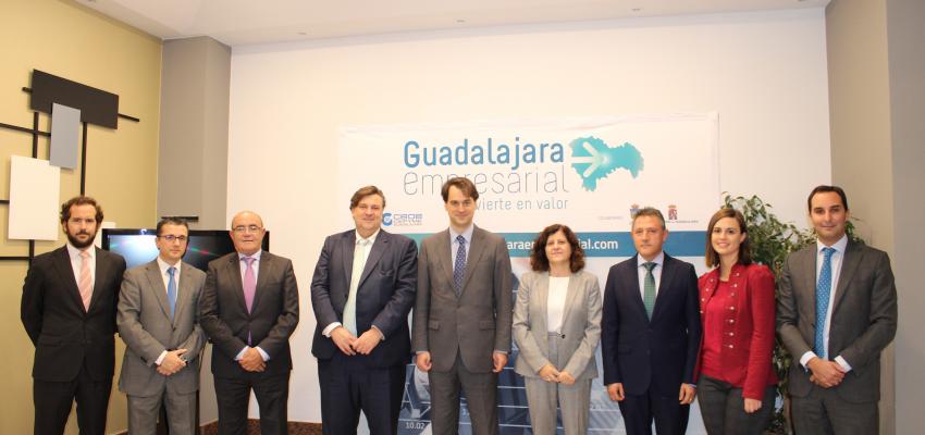“Guadalajara Empresarial” mantiene un almuerzo de trabajo con el ministro de la embajada de Alemania, Christoph Wolfrum