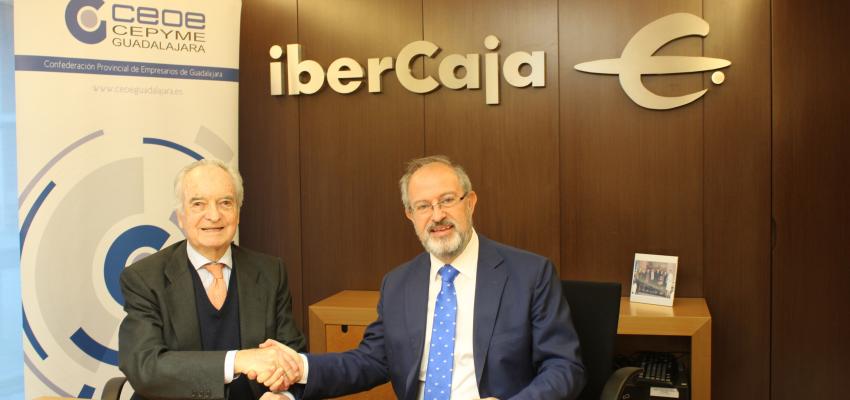 Ibercaja y CEOE-CEPYME Guadalajara renuevan su colaboraci�n