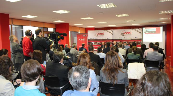 Agust�n de Grandes presenta los actos conmemorativos del 10� aniversario del CEEI de Guadalajara