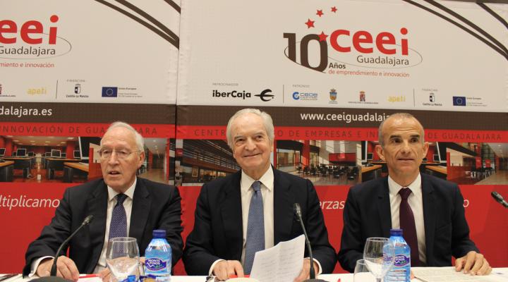 Manuel Pizarro inaugura los actos del 10� aniversario del CEEI de Guadalajara