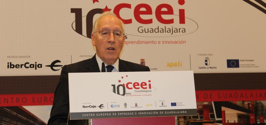 Manuel Pizarro inaugura los actos del 10� aniversario del CEEI de Guadalajara