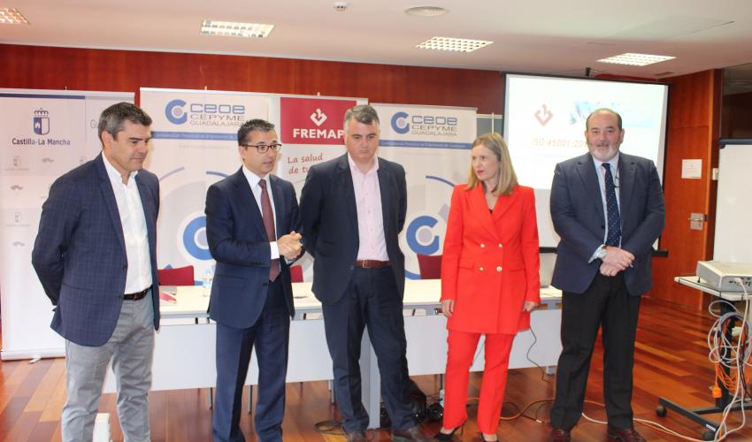 CEOE-CEPYME Guadalajara realiza, junto con Fremap, un taller sobre la aplicaci�n de la norma ISO 45001
