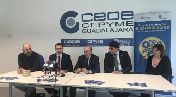 CEOE-CEPYME Guadalajara pone en marcha la segunda edici�n del programa de apoyo a emprendedores de la provincia de Guadalajara