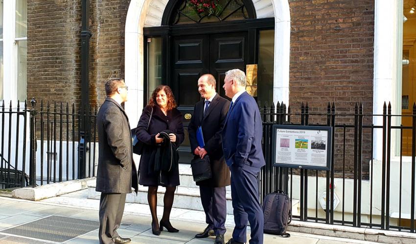 CEOE, Diputaci�n y Ayuntamiento presentan a Guadalajara como una gran oportunidad de inversi�n ante una veintena de empresarios londinenses