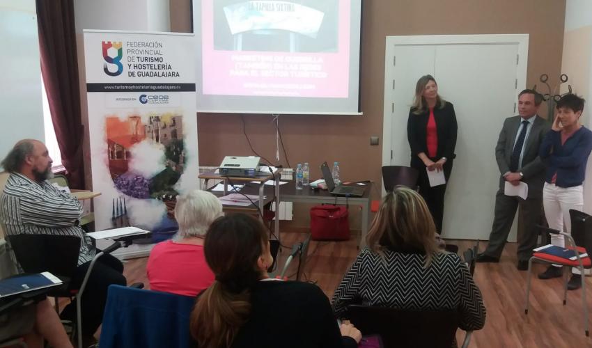 La federaci�n provincial de Turismo y Hosteler�a de Guadalajara imparte cuatro cursos formativos con gran �xito de participaci�n