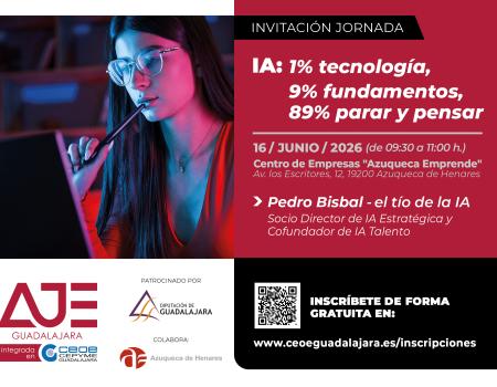 Jornada AJE Guadalajara: Inteligencia Artificial: parar y pensar