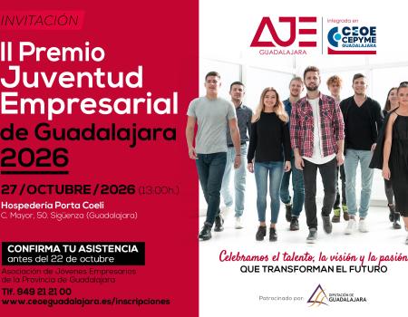 PREMIO JUVENTUD EMPRESARIAL 2026 – AJE GUADALAJARA - 