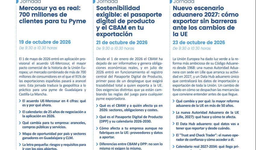 WEBINAR COMEX - MERCOSUR YA ES REAL: 700 MILLONES DE CLIENTES PARA TU PYME